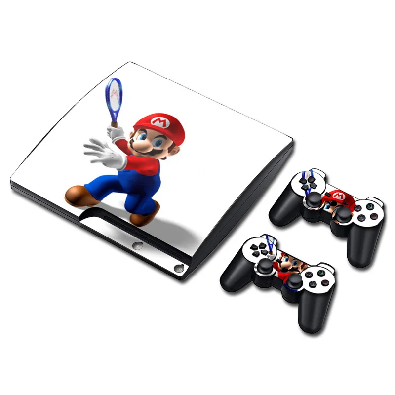 

New arrival for ps3 slim For Sony Playstation 3 Slim decals game accessories decal cover skin sticker