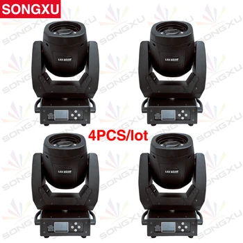 

SONGXU 4pcs/lot 150W LED Beam Moving Head Light with 13 DMX Channels 11 Color 17 Gobo Focus function Light/SX-MH150B