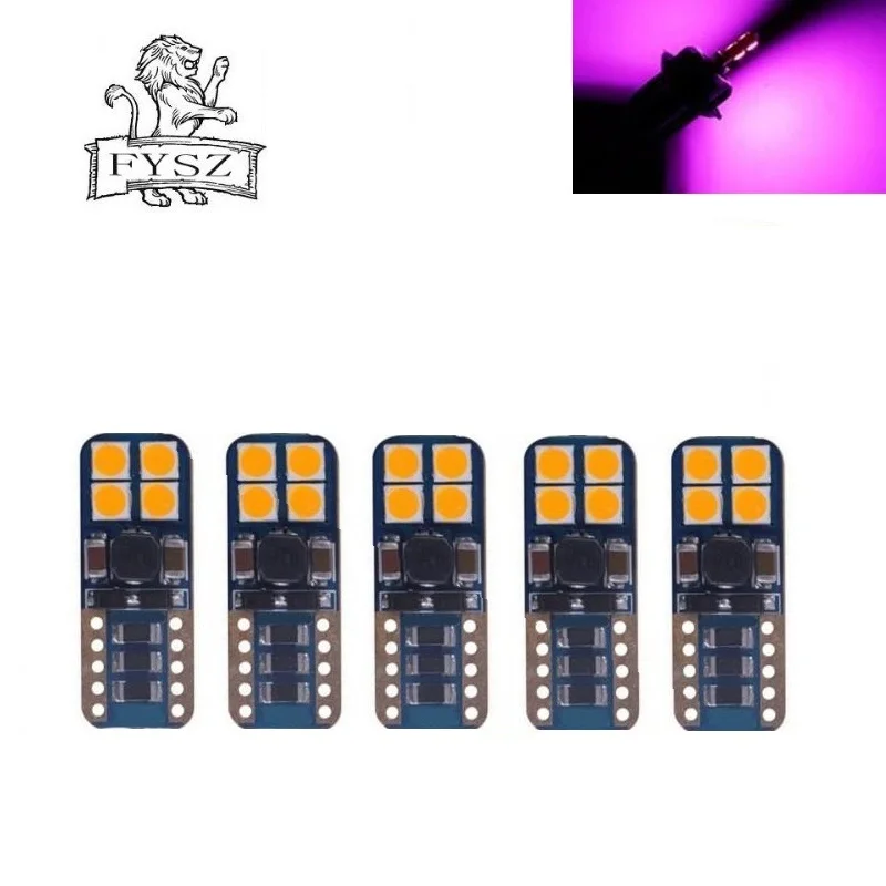 10 X led T10 12V W5W 4W 3030 автомобильная лампа супер яркая от фиолетовых излучающих диодов