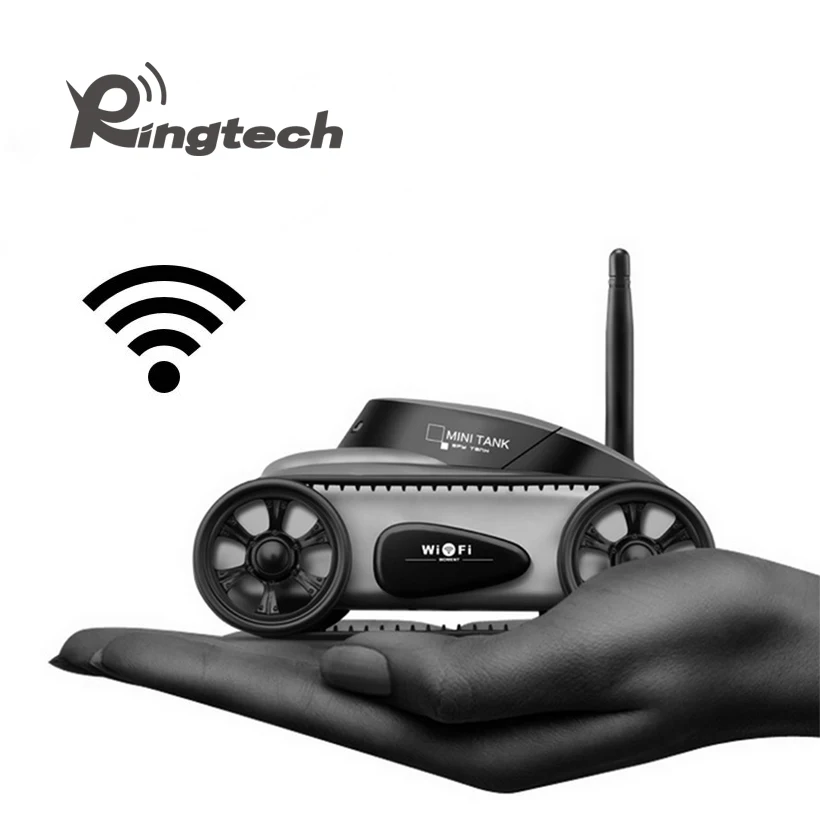 

Ringtech Remote Control WIFI Tank Toy IOS phone Android Real-time Transmission RC Tank Mini WiFi RC Tank with Camera Support