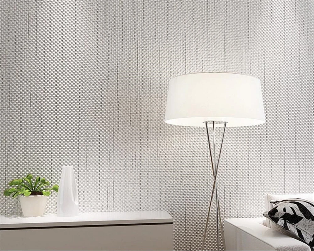 Beibehang 3d papel de parede simples cor Pura pano de linho quarto