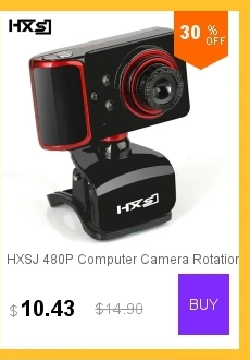 HXSJ S50 USB веб-камера 720P HD 1MP Компьютерная камера Веб-камеры с встроенным звукопоглощающим микрофоном 1280*720 динамическое разрешение