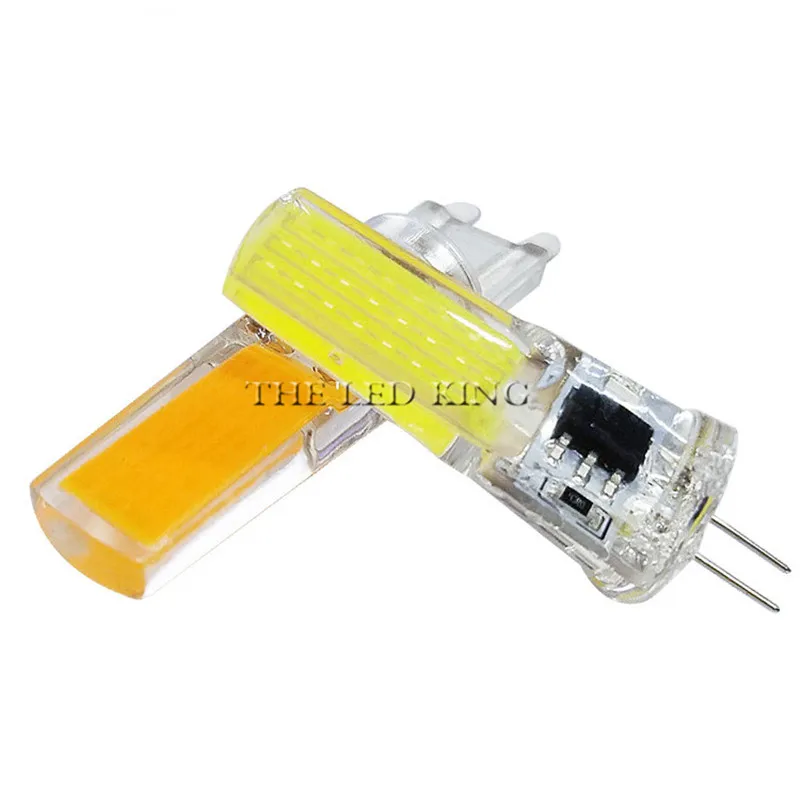 1 шт./партия низкая цена G4 светодиодный лампочка SMD COB AC DC 12 В 220 3 Вт 7 10 затемнения G9