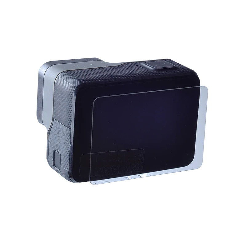 Fit For Go Pro Screen Tempered Glass Protective Film GoPro Hero 5 Camera Protector Accessories | Электроника