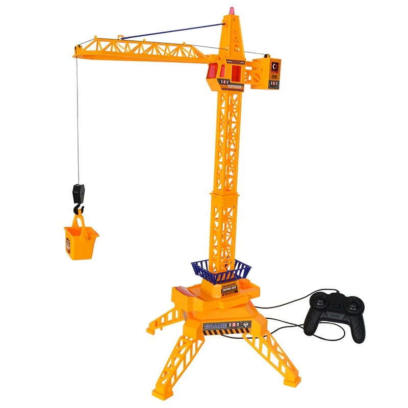 

Boys Toys Electric Construction Toys Wire Type Control Crane Toys Engineering Car Construction Vehicles Toy Model Birthday Gift