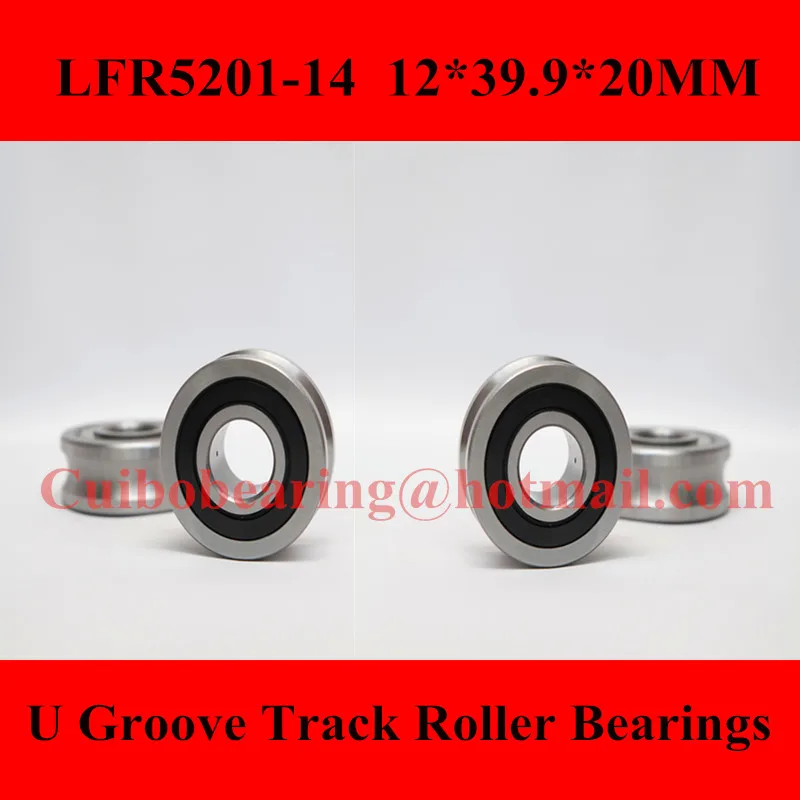 

LFR5201-14 NPP U Groove Track Roller Bearings LFR5201 (Rubber Seal)