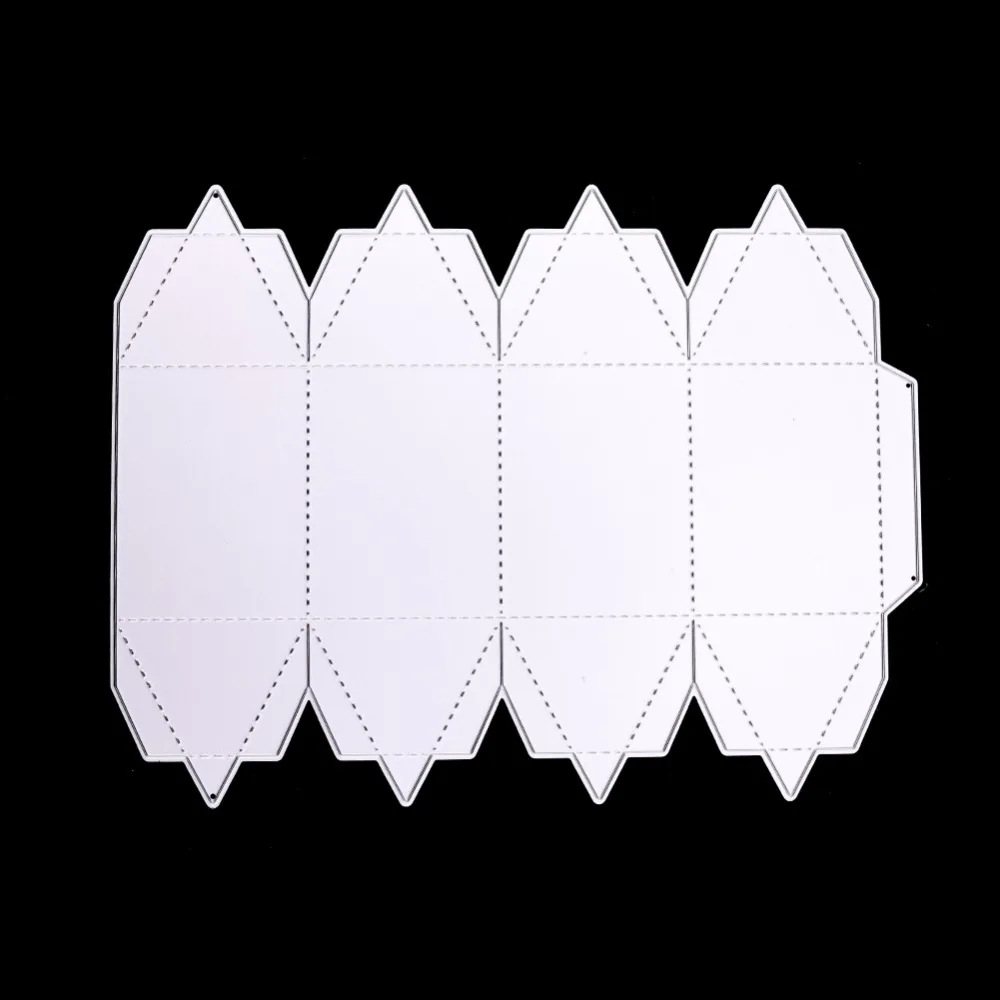 

Hemere Fancy Candy Gift Box Frame Metal Cutting Dies Embossing Template Stencils for DIY Scrapbooking Photo Album Paper Cards