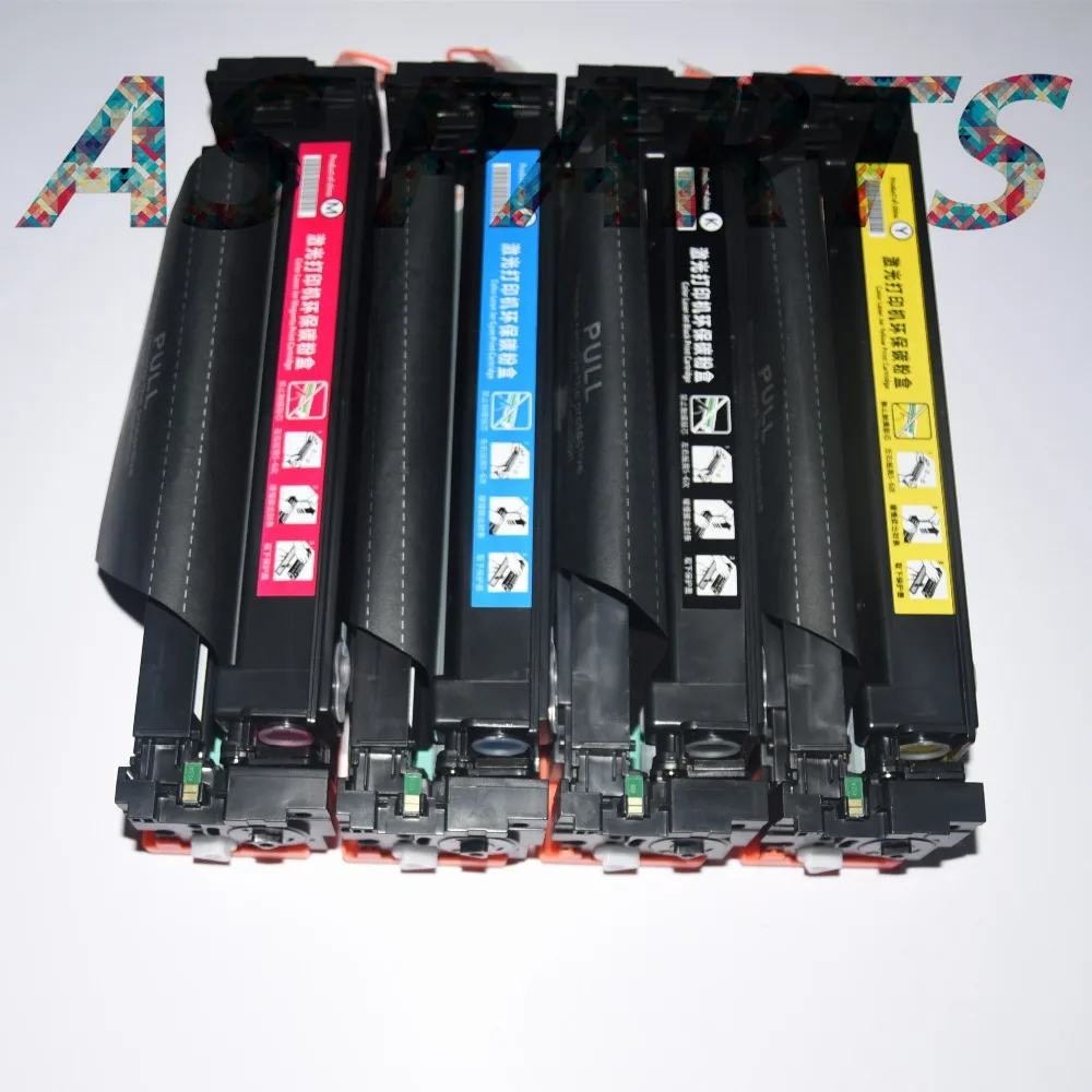 

4pcs/set CF400 CF400A CF401A CF402A CF403A CF201A 201A for HP Color Laserjet Pro M252dw M252n MFP M277dw M277n toner cartridge