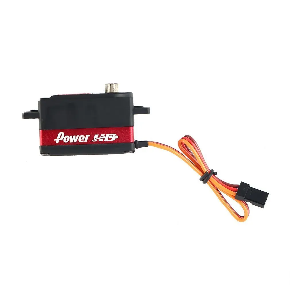 

POWER HD 1206TG Aluminum Metal Gear Digital Servo with 7kg High Torque for RC Car Robot Airplane Fixed Wing Aircraft Drone