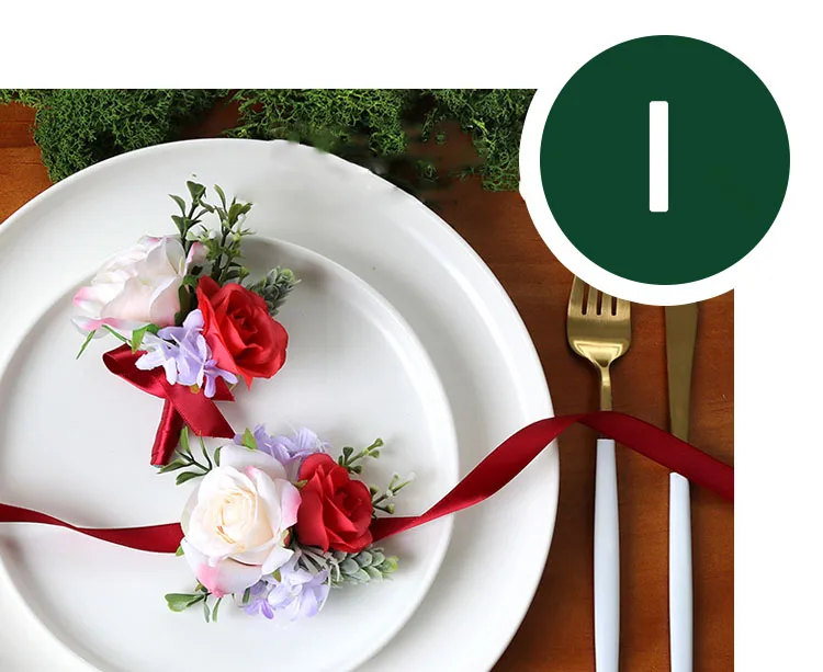 wedding boutonniere wrist corsage marriage  (5)