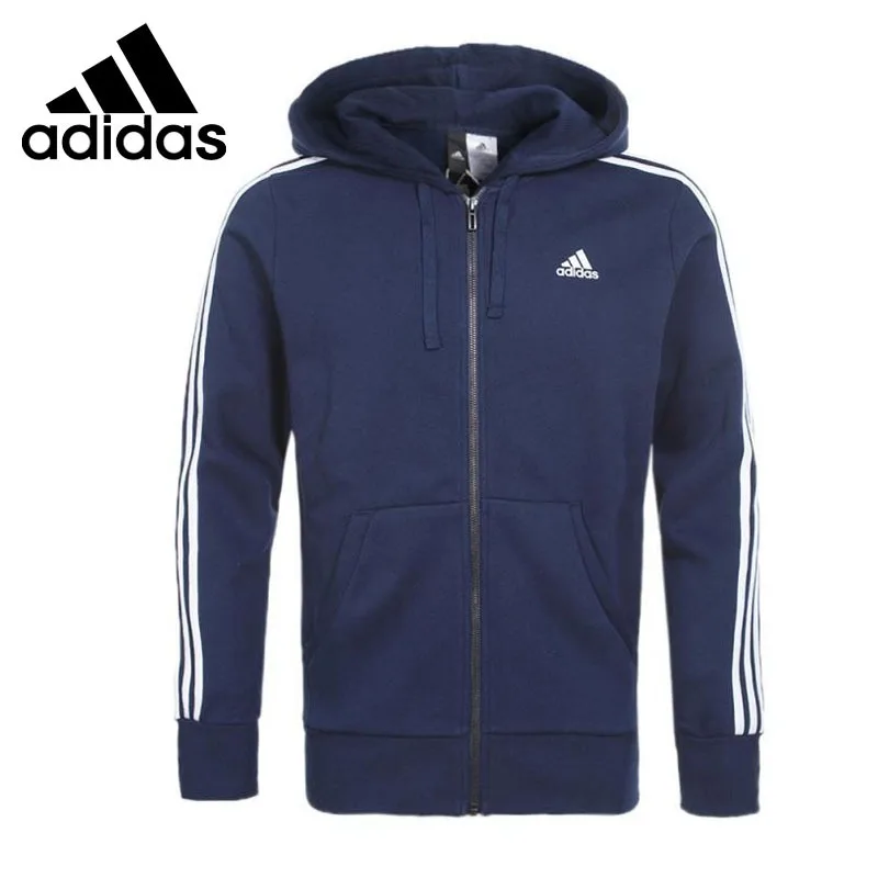 

Original New Arrival Adidas Performance ESS 3S FZ Men's jacket Hooded Sportswear