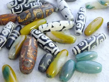 

Bulk 50piece Mixed size and design Dzi Bead jewelry making tibet dzi bead,Free shipping