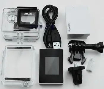 

Xiaomi yi 1 generation Sport camera accessories External battery+External screen LCD liquid crystal display+waterproof case set