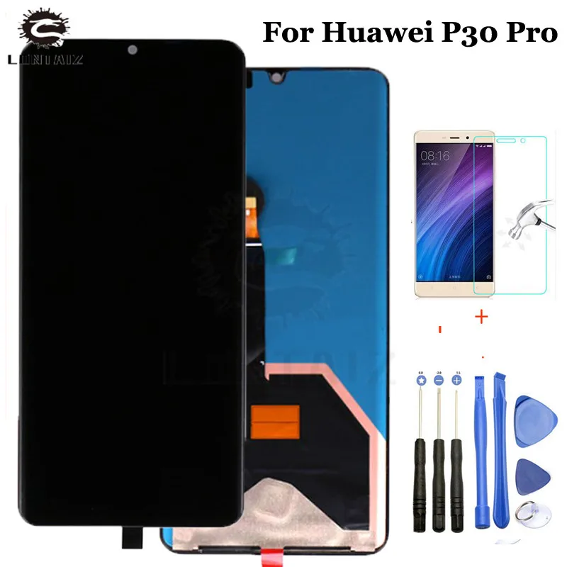 

Original 100% Tested Huawei P30 Pro LCD Touch Screen Digitizer Assembly VOG-L04 VOG-L09 VOG-L29 Display For Huawei P30 Display