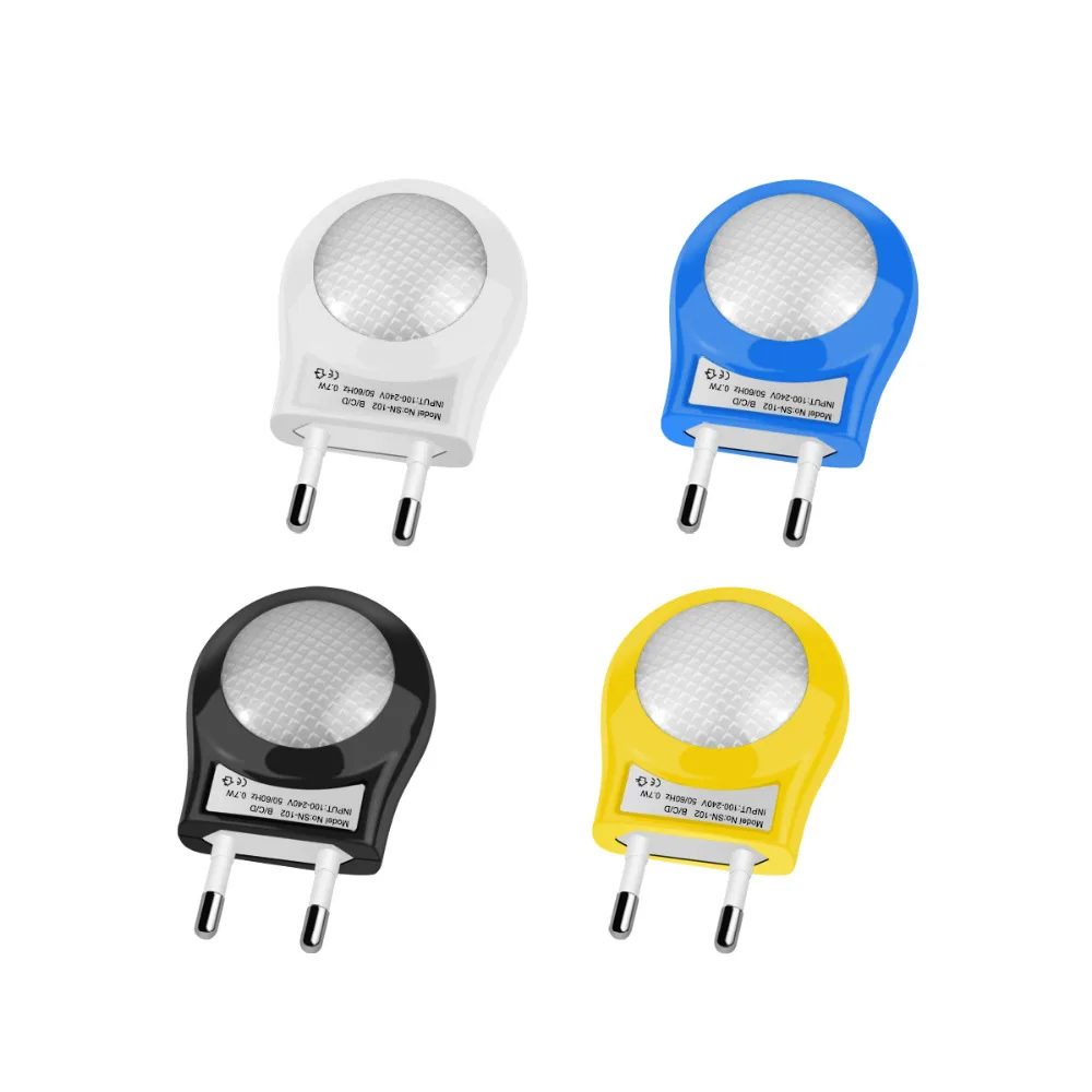 

Light Sensor Control Night Lamp Mini LED Night Light Sensor Light EU Plug Wall Lamp For Baby Kids Bedroom Nachtlampje