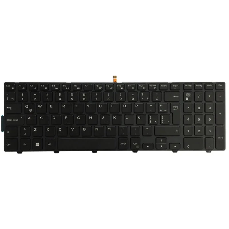  Latin laptop Keyboard FOR DELL Inspiron 15-5000 Series 5551 5552 5555 5557 5558 5559 5542 5543 5545