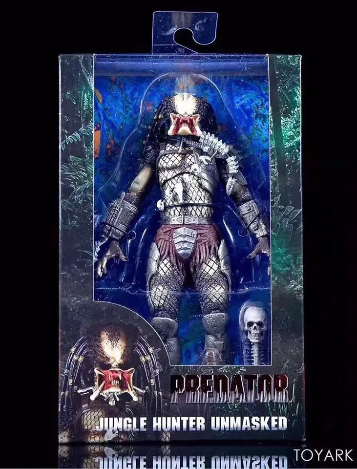 

Children's toy predator model toy Predator vs Schwarzenegger doll 30th anniversary commemorative 7 inch model
