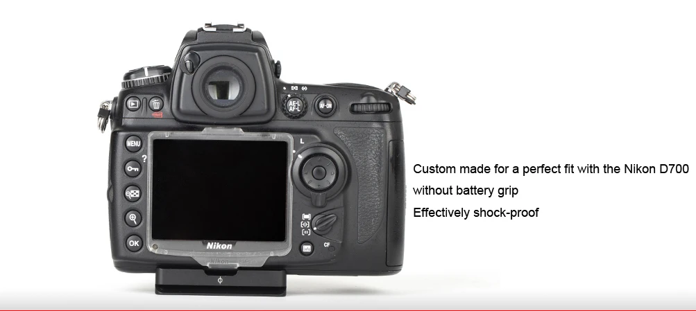 SUNWAYFOTO PN-D700 Штативная головка быстросъемная пластина для Nikon D700 Штативная головка пластина специальная алюминиевая быстросъемная пластина