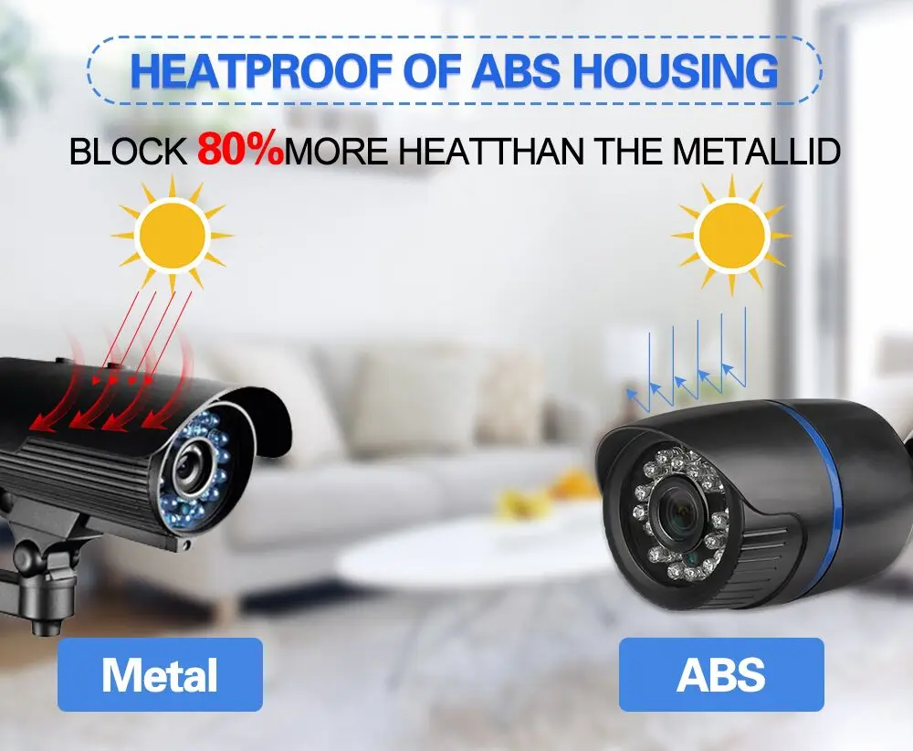  MISECU AHD Analog Camera 2MP High Definition Surveillance Infrared 1080P CCTV Security Outdoor Bull - 32820018176