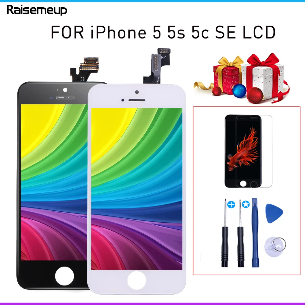 ЖК дисплей для iPhone 5 5s se 5c AAA +++ сенсорный экран с оригинальным дигитайзером в сборе