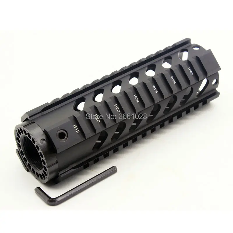 ", 7", 1", 12", 1" дюймовый свободный поплавок Picatinny Quad Rail system Handguard. 223/5. 56 Охотничьи аксессуары черный/коричневый