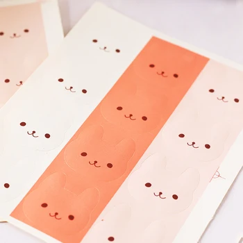 

36PCS cute rabbit stickers DIY scrapbooking album journal diary happy planner seal decorative stickers