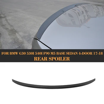

For 5 Series Car styling Carbon Fiber Rear Trunk Spoiler Wing for BMW G30 F90 M5 Sedan 4 Door 2017 2018 530i 540i xDrive