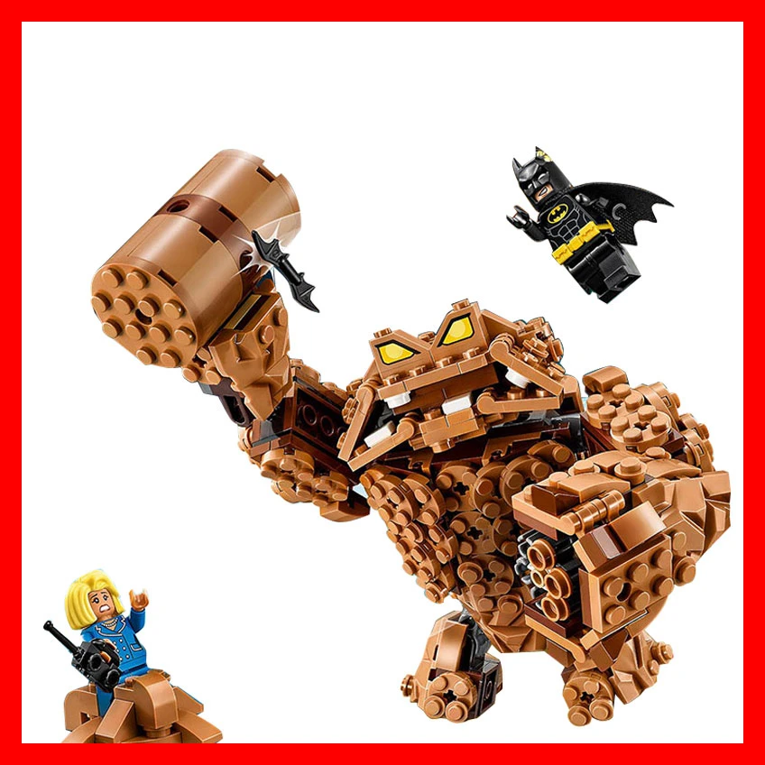 

16032 Batman Movie Series The Rock Clayface Splat Attack Compatible legoings batman Building Blocks Bricks Education Toys