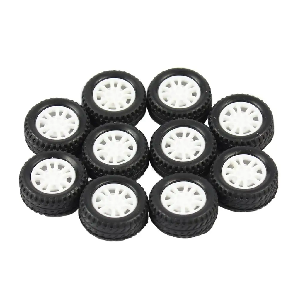 F17678 JMT 10 шт. 20*8*1 9 мм резиновые полые шины модель колеса автомобиля DIY игрушечный