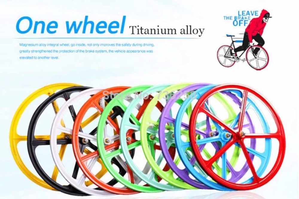 Bicicletas equipamiento fijos DIY color de 700 C rueda de de integrado flycoheel casete frenos pista de bicicletas de ruedas de bicicleta|wheel remote|wheel bicyclebicycle disc brake adapter - AliExpress
