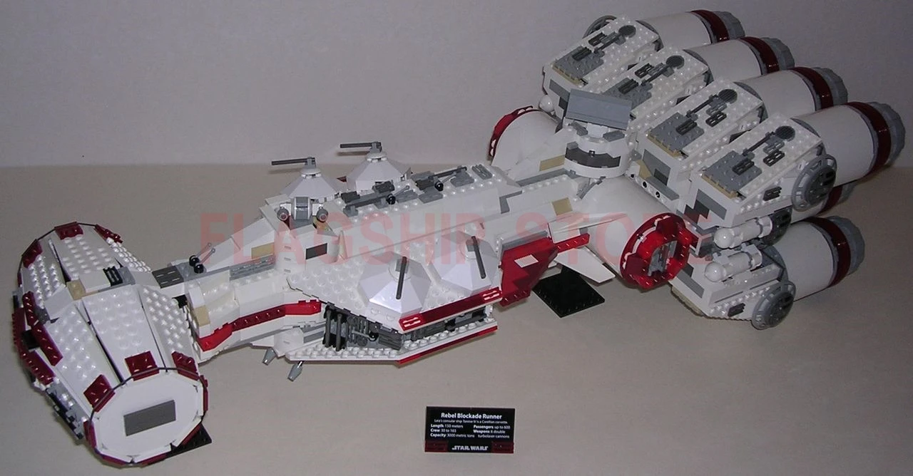 LP 05046 Star Serise Wars наборы Tantive IV Rebel набор для бегунов строительные блоки кирпичи LPs