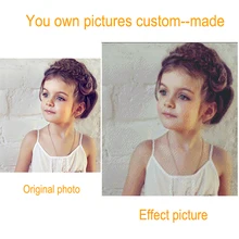 Фото на заказ DIY 3D алмазная живопись полная квадратная дрель вышивка крестиком Стразы мозаичная вышивка бисером Личная картина