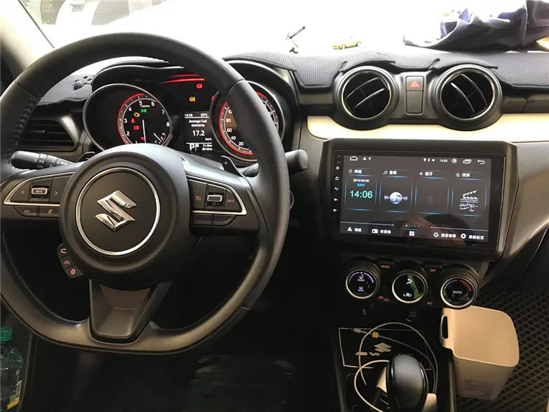 Yulbro Octa 4 Гб ОЗУ 32 ПЗУ 9 дюймов автомобильный dvd плеер на основе android для Suzuki Swift 2017