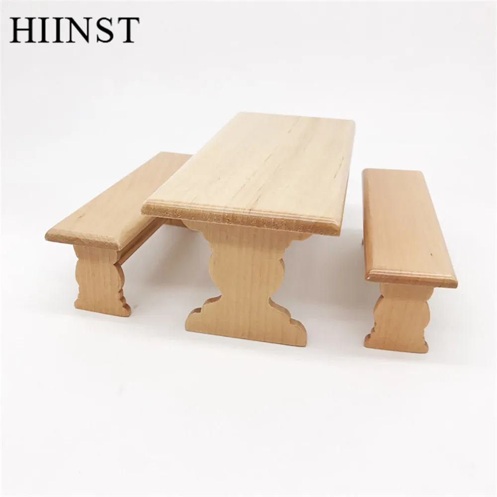HIINST Toys for children Simulated doll house model wooden Table Chair Collection Miniature kids Room Decor 2019 girls gift set HIINST Toys for children Simulated doll house model wooden Table Chair Collection Miniature kids Room Decor 2019 girls gift set
