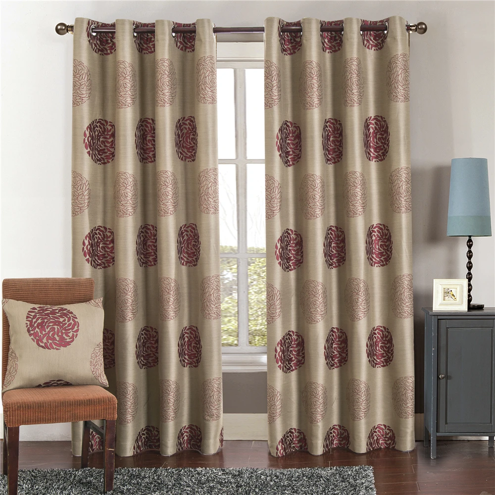 Sales for New Season 2017 Comforhome Classical Jacquard Window Curtain