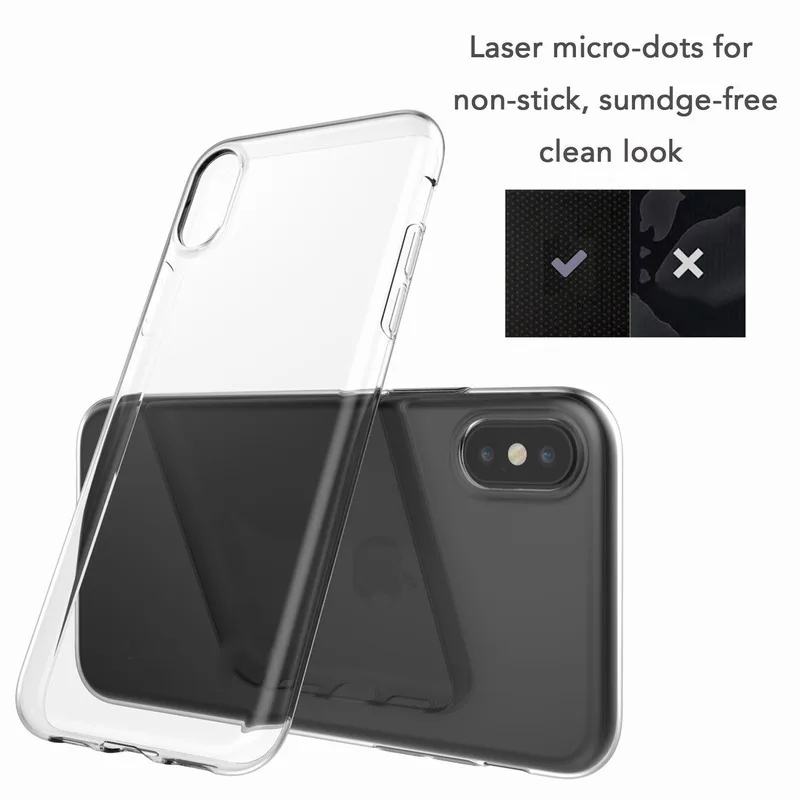 Portefeuille 10PCS For iPhone X Case TPU Rubber Silicone Case Cover For Apple iPhone 8 Plus 7 6 S 6S 5 5S SE 5C 4 4S Accessories (3)