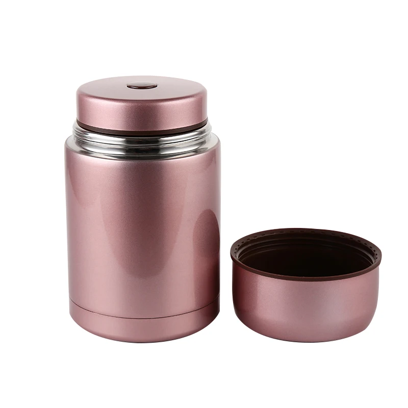 

Stainless Steel Food Lunch Box Food Container 2018 Lunch Box Heated Bento 1L Thermos for Soup Tableware 12 Hours Boxes for Food