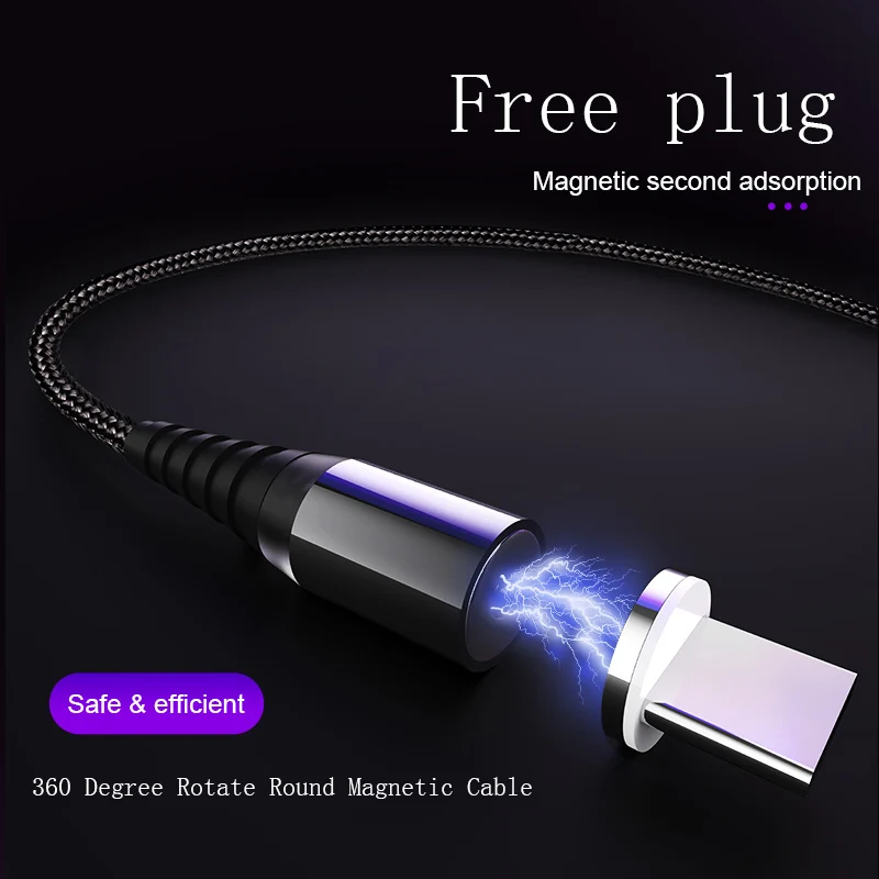100 шт. магнитный usb кабель APPACS быстрой зарядки типа C магнитное зарядное
