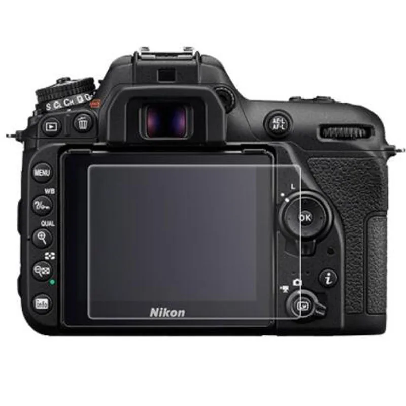 Дешевый Закаленное стекло Защитная Крышка для Nikon D7500 DSLR цифровой камера ЖК дисплей экран дисплея защитный плёнки защиты