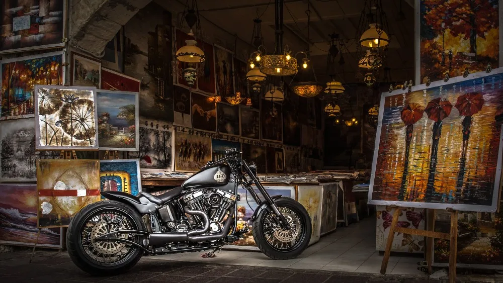 Универсальный 25 мм руль мотоцикла ретро черные ручки для мотоцикла для Harley для Z1000 модификация бар