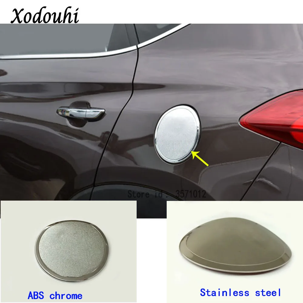 

For Hyundai Tucson 2015 2016 2017 2018 car body Styling dedicate Gas/Fuel/Oil tank Cover Cap stick lamp frame trim part 1pcs