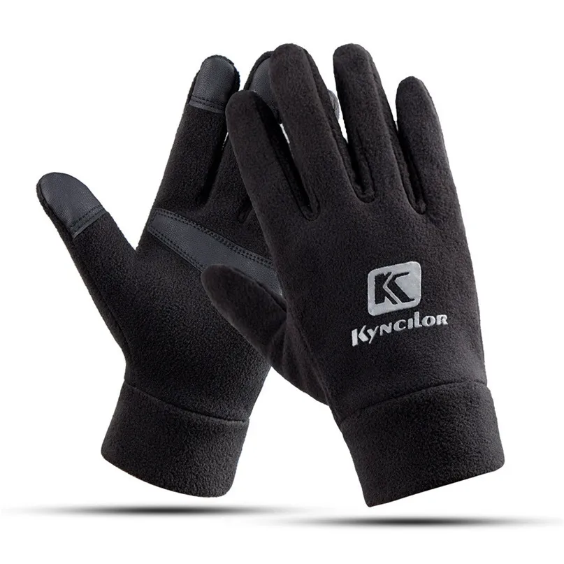 

Unisex Winter Gloves Fleece Soft Comfortable Cycling Gloves Outdoor Touch Screen Windproof Climbing Hiking Skiing gloves #2N07FN