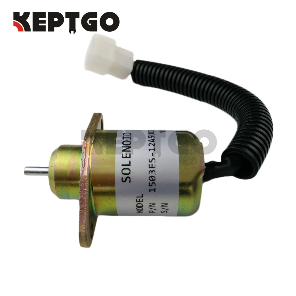 

1503ES-12A5UC5S SA-4569-T 12V Fuel Shut off Solenoid For Kubota 05 series D905 D1005 V1205 V1305 V1505 17594-6001-4 17454-60010