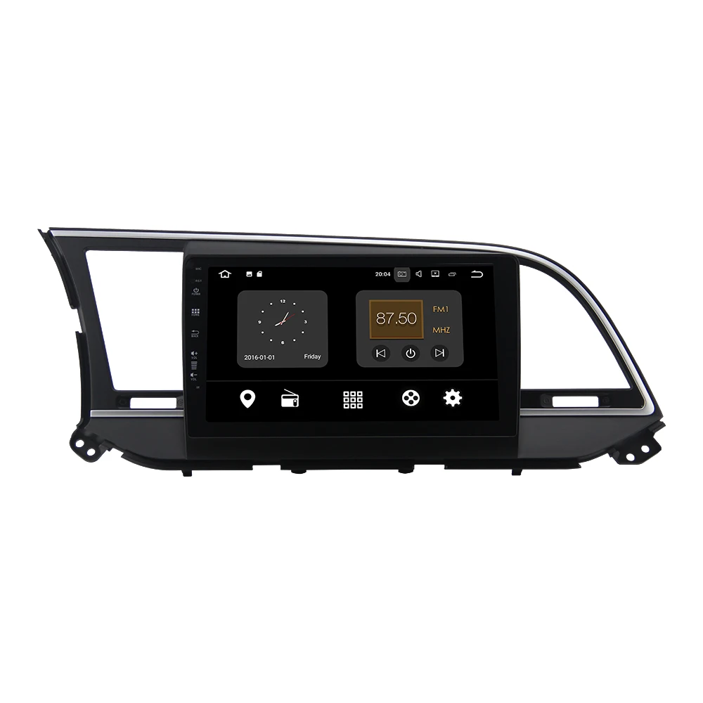 Sale Quad-core 9 inch touch screen car dvd player multimedia for hyundai elantra 2016 2017 with wifi/BT/camera/usb/dvr/tv/gps 1