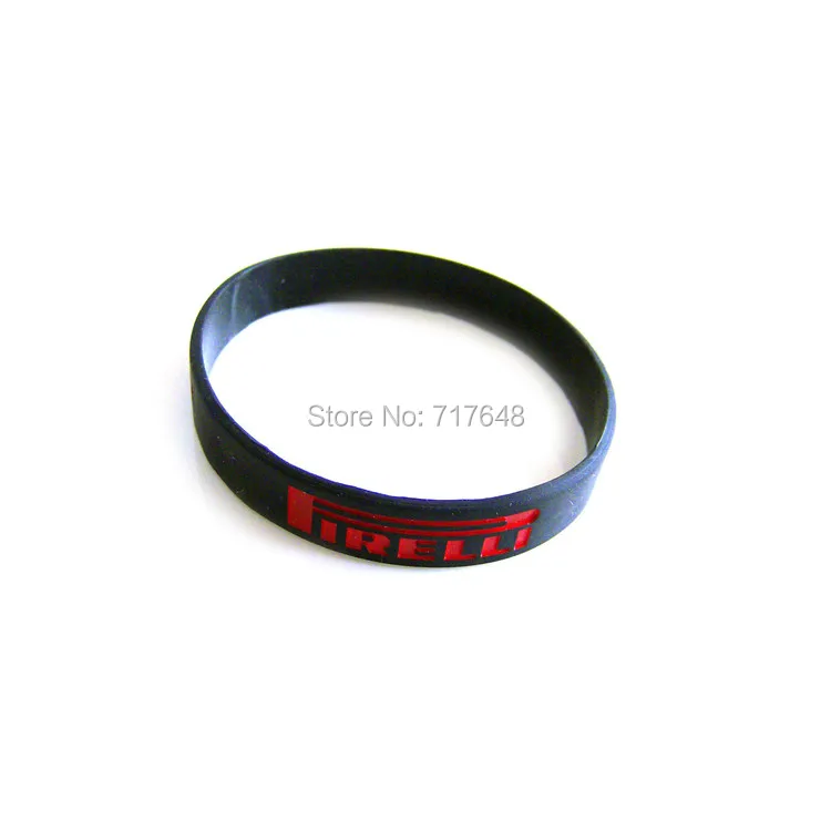 

300pcs Pirelli wristband silicone bracelets free shipping by FEDEX