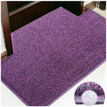 

Can be cut Plastic wire ring carpet Inside the living room entrance door mat mat Antiskid pads in the hall plastic bathroom