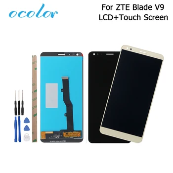 

ocolor For ZTE Blade V9 LCD Display and Touch Screen Digitizer Assembly Replacement With Tools +Adhesive 5.7" For ZTE Blade V9
