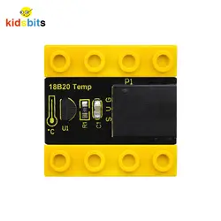 Kidsbits блоки кодирования 18B20 датчик температуры для Arduino STEM