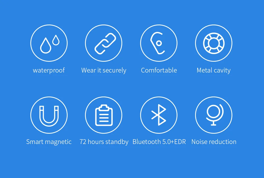 XT22 спортивные Беспроводной Bluetooth наушники магнитного притяжения гарнитура 3D стерео Бас Водонепроницаемый спортивные наушники с микрофоном TF карты