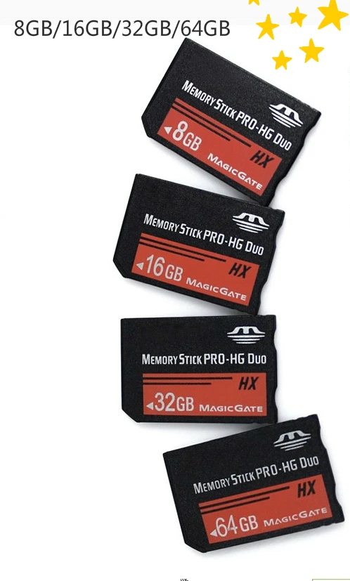

High Speed real Capacity MS HG 8GB 16GB 32GB 64GB Memory Stick Pro Duo Memory Cards for psp mobile phone tablet and camera